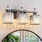 FDPBY Sand Black Bathroom Vanity Lights Crystal Vanity Light Bathroom Lighting by FDPBY