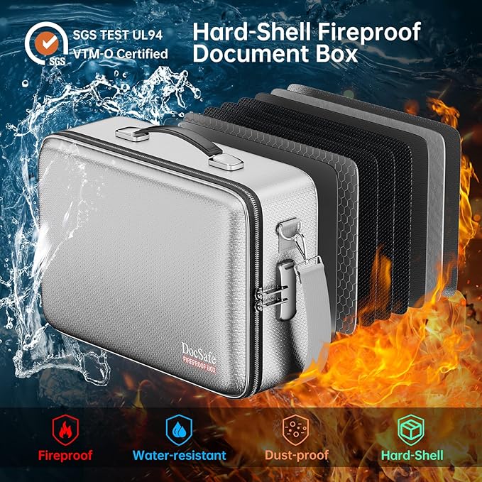 DocSafe Fireproof Document Box - Image 2