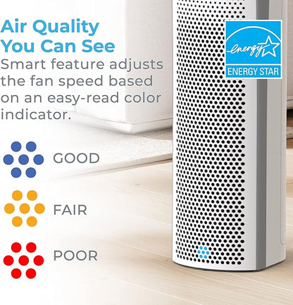 Pure Enrichment PureZone Elite True HEPA Large Room Tower Air Purifier - Image 4