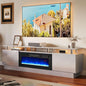 oneinmil Fireplace TV Stand by oneinmil