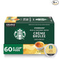 Starbucks K-Cup Coffee Pods, Flavored Hot or Iced Coffee, Crème Brûlée by StarbucksbyNespresso