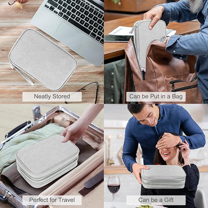 FYY Electronic Organizer, Large Travel Cable Organizer Bag Pouch Electronic - Image 7