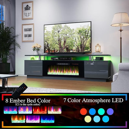 AMERLIFE Fireplace TV Stand - Image 3