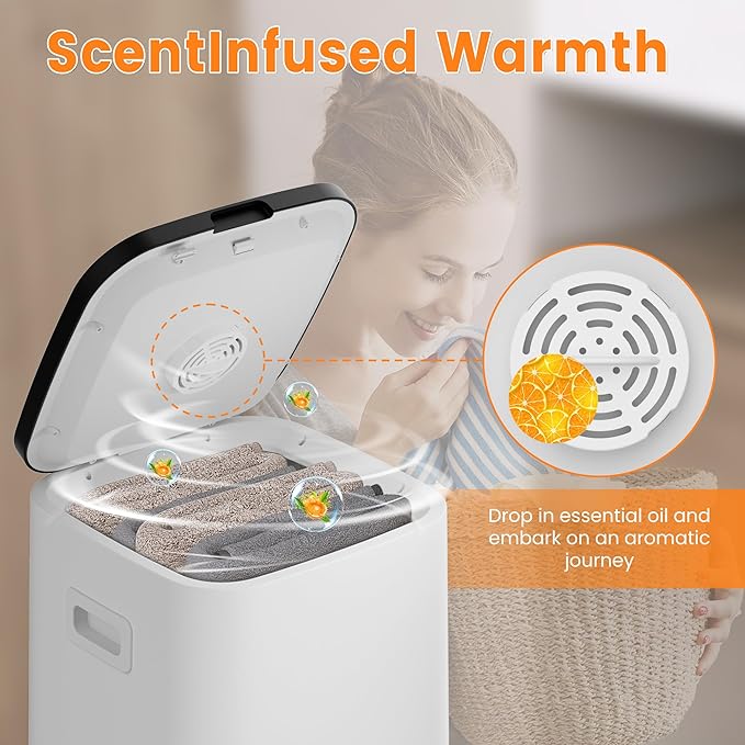 STARLEAD Heated Towel Warmers for Bathroom - 22L Large Towel Warmer Bucket - Image 4