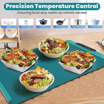 Food Warming Mat – 24" Electric Buffet Heating Tray - Image 6