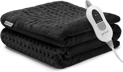 GENIANI Electric Heating Pad for Back Pain & Cramps Relief, Electric Throw by GENIANI
