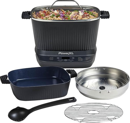 STIRMAX DELUXE 7.5 Quart Digital Multi-Cooker by PowerXL