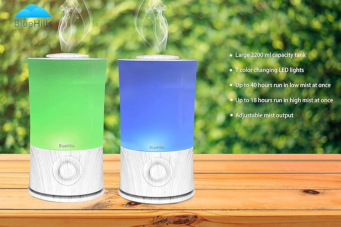 BlueHills Premium 2000 ML XL Large Essential Oil Diffuser Aromatherapy - Image 6