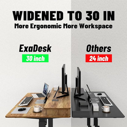 48 * 30 Inches Electric Standing Widened Desk Adjustable Height - Image 4