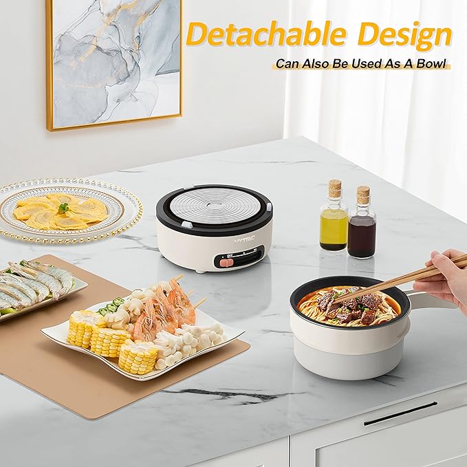 HYTRIC Electric Cooker, 2L Portable Electric Cooker - Image 3