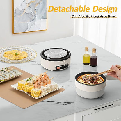 HYTRIC Electric Cooker, 2L Portable Electric Cooker - Image 3