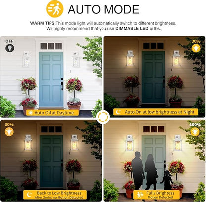 VIANIS Motion Sensor Outdoor Lights, Aluminum Waterproof Porch Lights Outdoor - Image 8