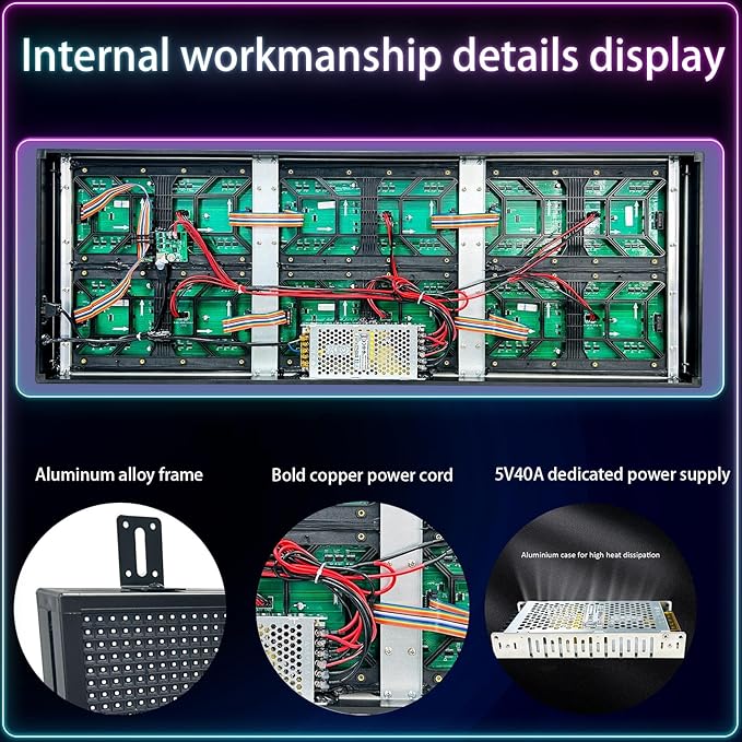 Led Sign Custom Programmable Scrolling Outdoor Digital - Image 6