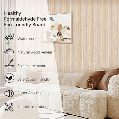ARMURO Wood Slat Wall Panel - Image 4