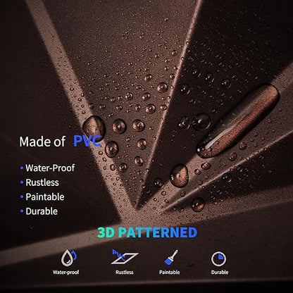 Art3dwallpanels Antique Copper 33 Pack 3D Wall Panels - Image 3