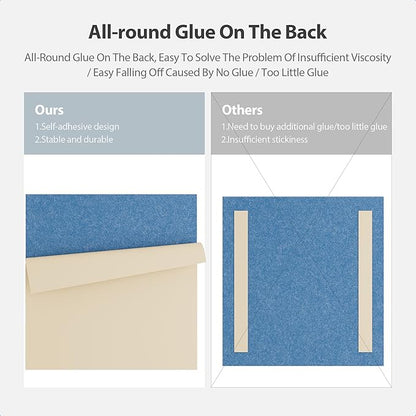 Amantech 12 Pack Acoustic Panels Self Adhesive Sound Proof Foam, High Density - Image 4
