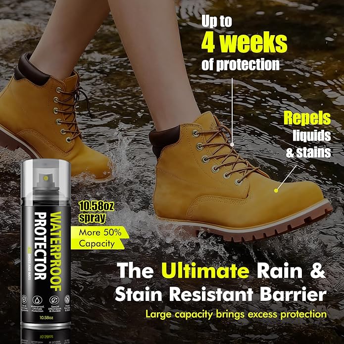 Shoe Protector Spray: Rain Stain Dirt Waterproof Shoe Spray, Nano Protection - Image 2