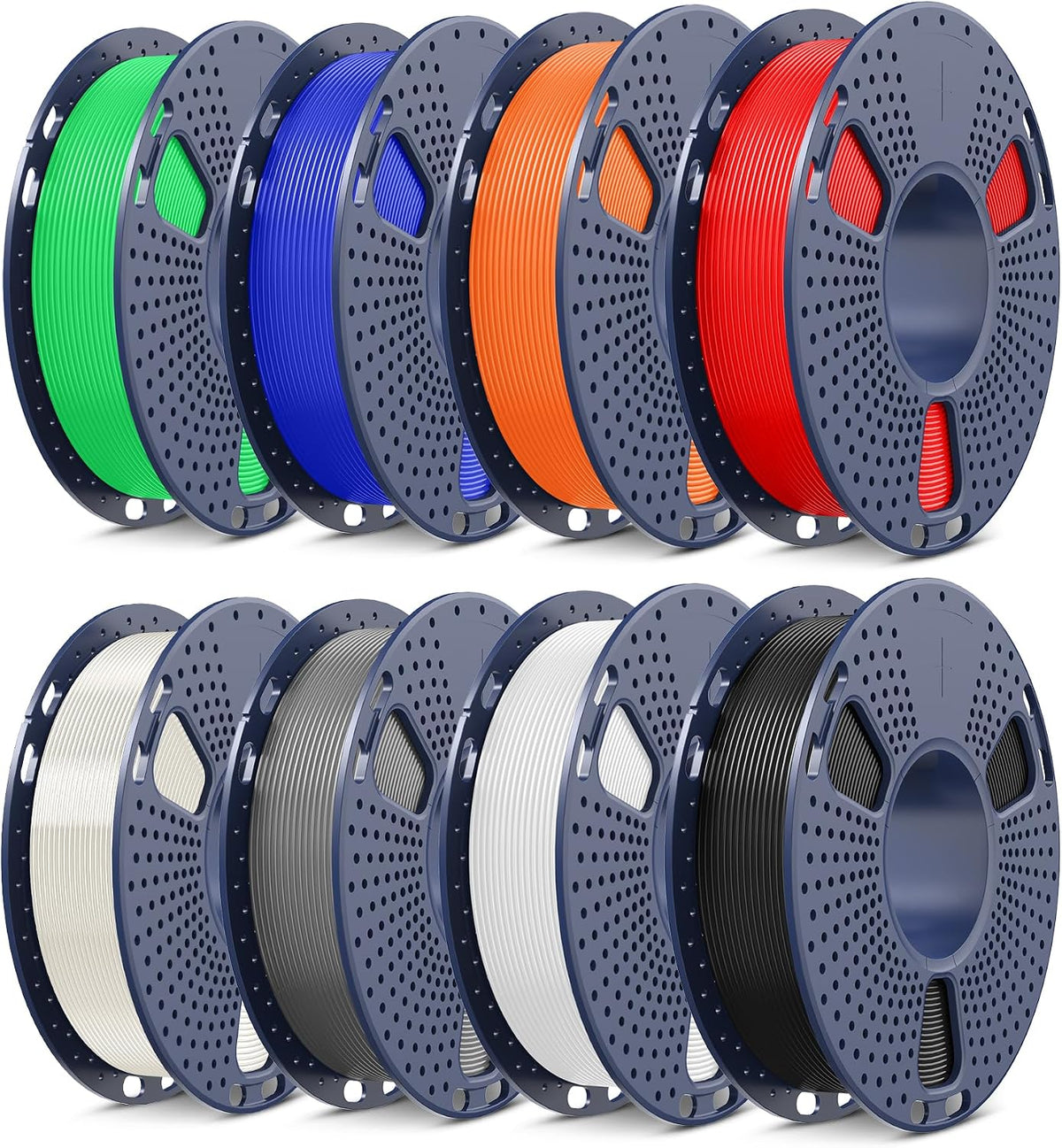 sunlu 250g filament bundle 1.75mm, multicolor 3d printer, main product view