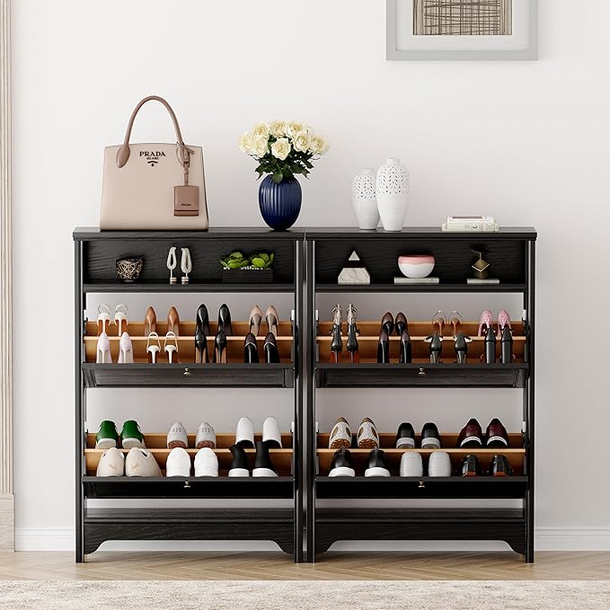 Chogori Wood Shoe Storage Cabinet - Image 3