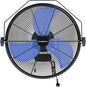 Fanqiebros 4580 CFM 18 inch High Velocity Wall Mounted Fan, 3-Speed Metal Fan by Fanqiebros