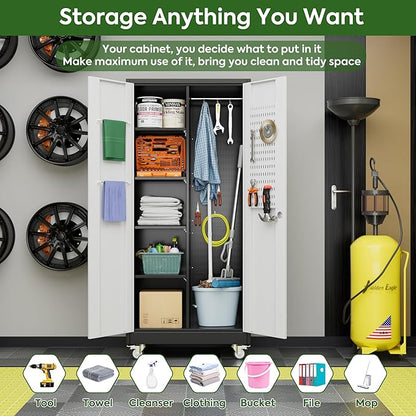 Broom Closet Storage Cabinet - Image 6