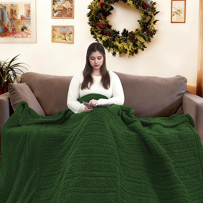 Electric Heated Blanket Full Size 72"×84" - Image 3