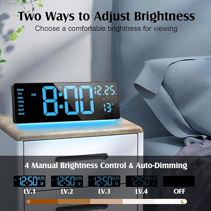 16.5" Digital Clock Large Display - Image 4