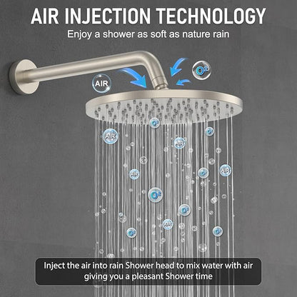 Iriber Thermostatic Shower System Wall Mount - Image 4