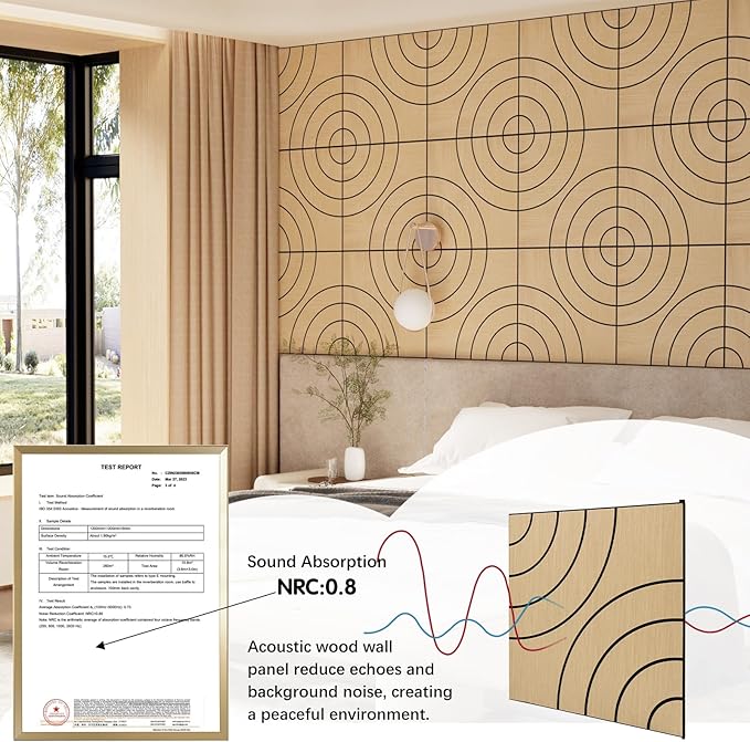ARMURO 4 Packs Acoustic Wall Panels - Image 2