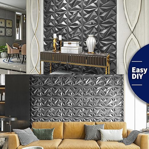Art3dwallpanels 33 Pack 3D Wall Panel Diamond - Image 7