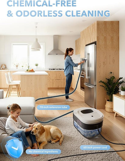 Steam Cleaner 3-Level Adjustable Steamer - Image 7