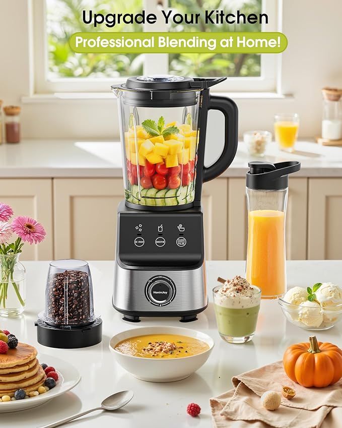 Countertop Blenders for Kitchen, 1400W Professional Blender for Smoothies - Image 7