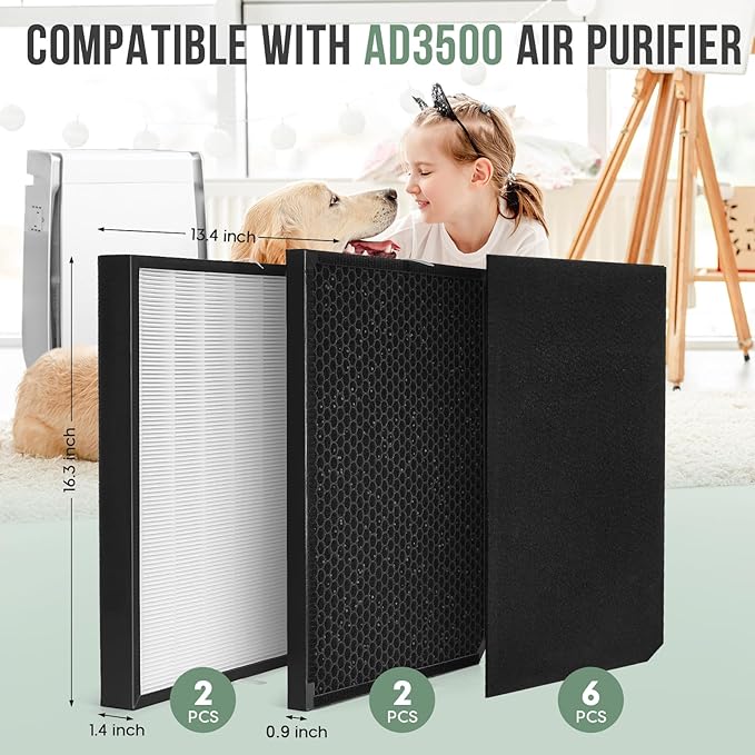 3500 Filter Replacement Set Compatible - Image 4