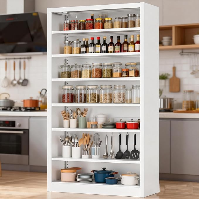 6-Tier Adjustable Steel Garage Storage Shelf - Image 4