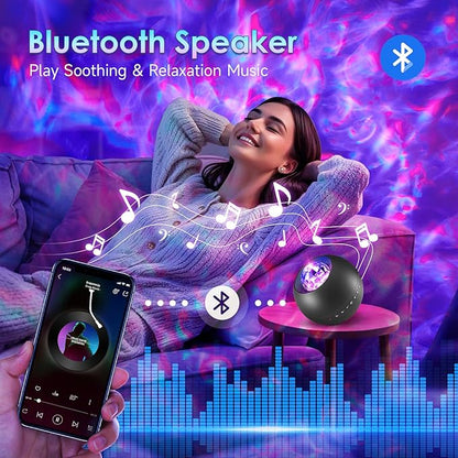 One Fire Galaxy Projector, Vibrant Galaxy Light Projector, Remote Timer Kids - Image 4
