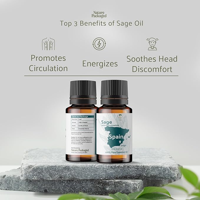 Sage Essential Oil - Image 2