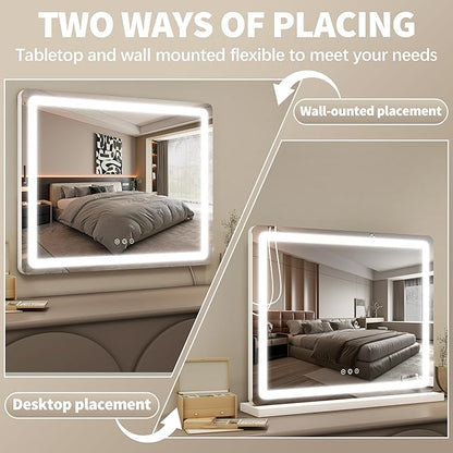 FENNIO 23" x 18" Vanity Mirror - Image 4