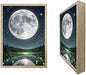URVIP LED Glowing Photo Frame, 3D Starry-Sky Moon Animal Wall Art, 9x12 Inches by URVIP