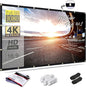 Mdbebbron 120 inch Projector Screen 16:9 Foldable Anti-Crease Portable by Mdbebbron