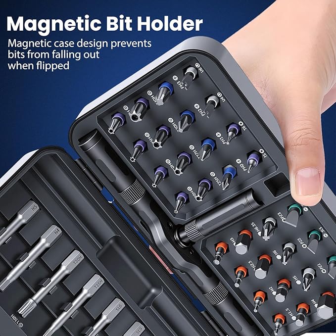42Pcs Magnetic Ratchet Screwdriver Set - Image 6