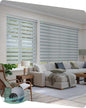 Yoolax Motorized Blinds with Remote, Electric Zebra Blinds by Yoolax