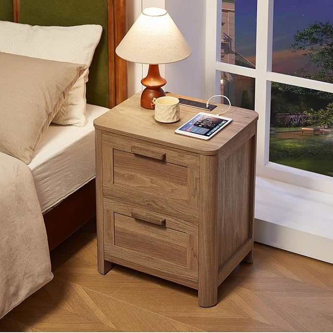 Joaxswe Farmhouse Nightstand - Image 7