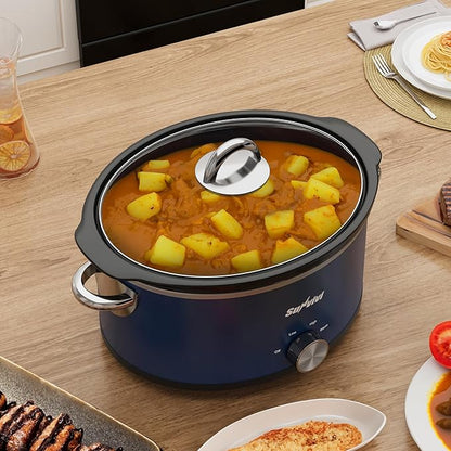 Sunvivi 3 Quart Slow Cooker & Mini Food Warmer - Image 6