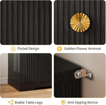 Vlsrka Shoe Cabinet Storage for Entryway, 6-Tier Rotating Shoe Organizer Cabinet - Image 7