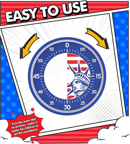 Rosenpatio Visual Timer for America Flag - Image 4