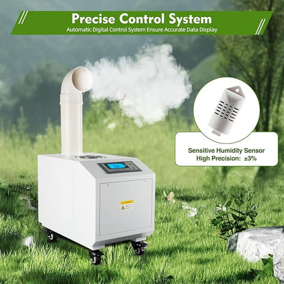 Humidifier Large Room, 10L 6.6Lbs/H Industrial Ultrasonic Mist Maker - Image 4