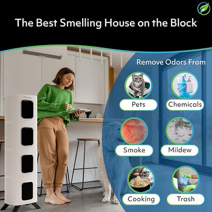 Air Oasis iAdapt 2.0 H13 HEPA Filter Air Purifier | Reduces Up To 99% of Viruses - Image 4
