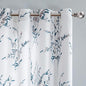 MYSKY HOME Floral Curtains for Living Room 95 Inch Long Thermal Insulated Light by MYSKYHOME