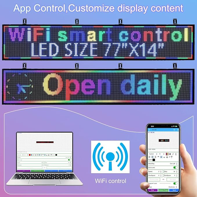 P10 Scrolling Programmable Led Sign - Image 4