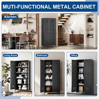 Metal Storage Cabinet-61” Tall Steel File Cabinets - Image 6